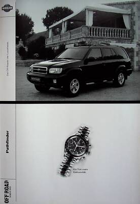 255079) Nissan Pathfinder - technische Daten & Ausstattungen - Prospekt 07/1999