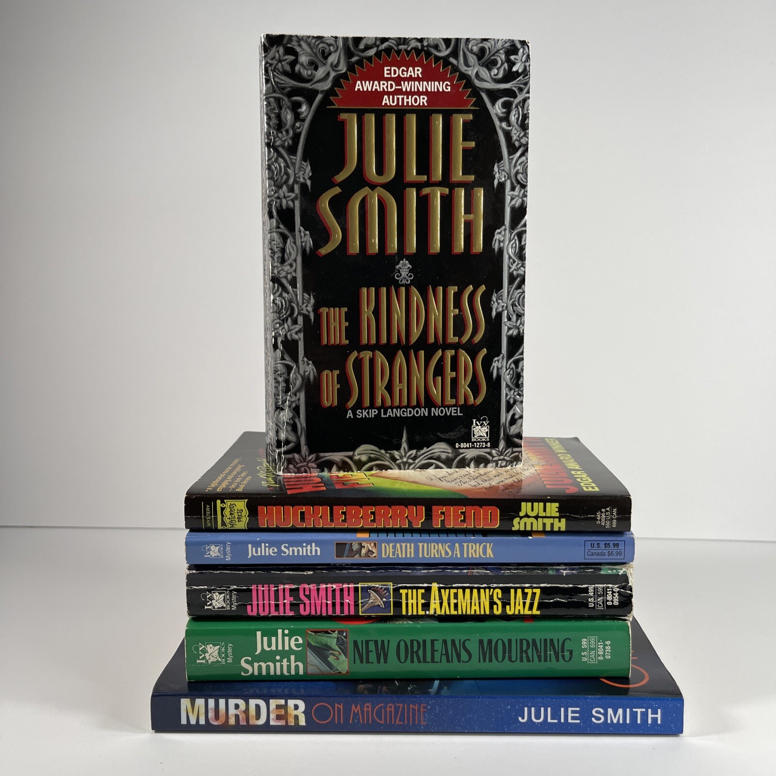 Lot 6 Vintage JULIE SMITH Mystery PB Books Rebecca Schwartz Skip Langdon |  eBay