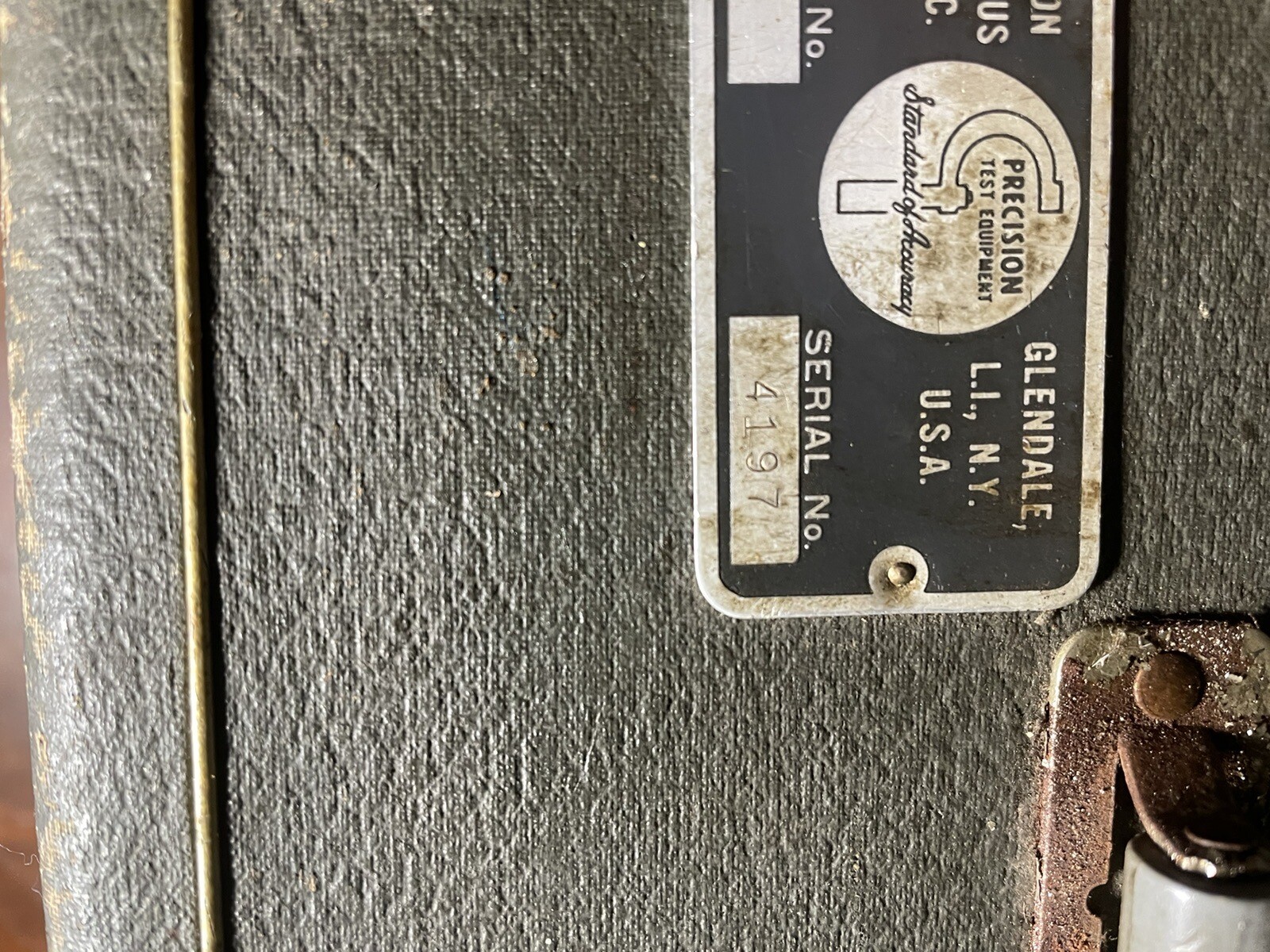 Vintage Precision Apparatus Company Model 660 Tube and Transistor