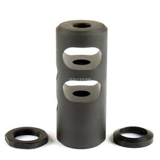 NEW 2.1" Short Version Muzzle Brake 1/2x28 TPI for .223