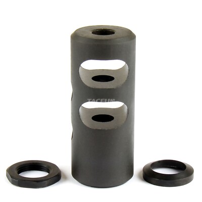 2.1'' Short Version Muzzle Brake 5/8x24 TPI for .308/300BLK/7.62/300WIN