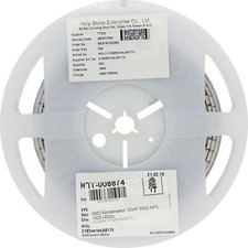 400x SMD Kondensator 100000pF 500V 1825 NP0 / C0G HolyStone C1825N104J501TX 100n