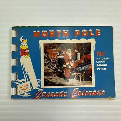 North Pole Cascade Colorado Ten Natural Color Album Prints Vintage Spiral Bound