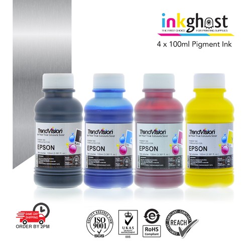 Trend Pigment Ink for use in Epson Printer Cartridge 82N C Y M Bk Lm Lc + MORE - 第 9/10 張圖片