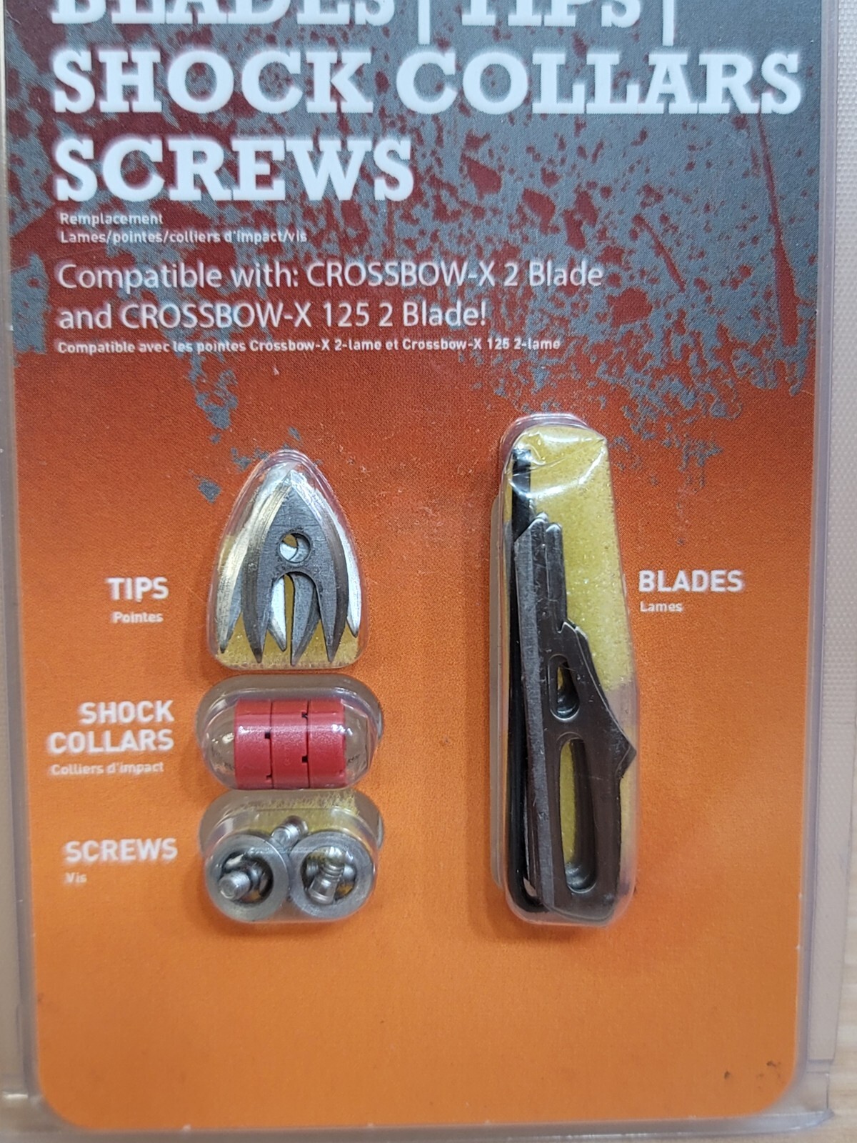 Rage Crossbow X2 and X125 Replacement Blades for Expandable