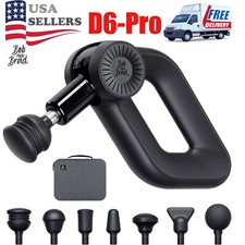 D6 Deep Tissue Massage Gun Percussion 16mm Amplitude Deep Muscle for Athletes