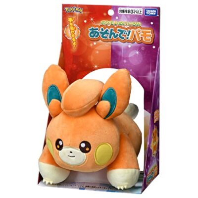 Pocket Monster Pokemon stuffed toy Play! Pamo Pawmi plush doll 18cm