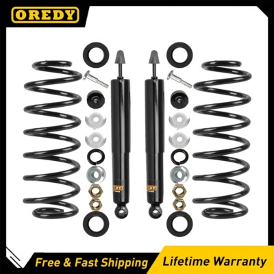 Rear Shocks Air Coil Spring Conversion for Town Car Grand Marquis Crown Victoria