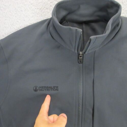 Lululemon Sojourn Jacket in Melanite Mens size Medium Warpstreme Gray M4616S - Picture 2 of 10