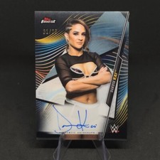 2020 Topps Finest WWE DAKOTA KAI Black Refractor Autograph 01/25 #A-DK