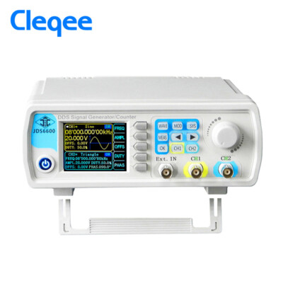 Cleqee JDS6600 Digital Control Dual-Channel DDS Waveform Signal Generator