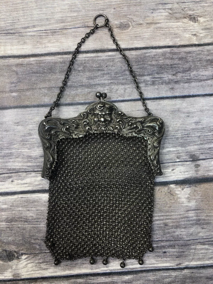 Vintage chain shop mail purse