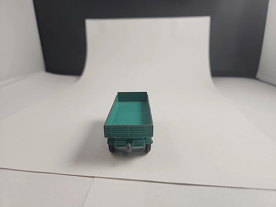 Lesney Matchbox Mercedes Trailer No.2 1968 Teal Made in United Kingdom - Image 2 of 4