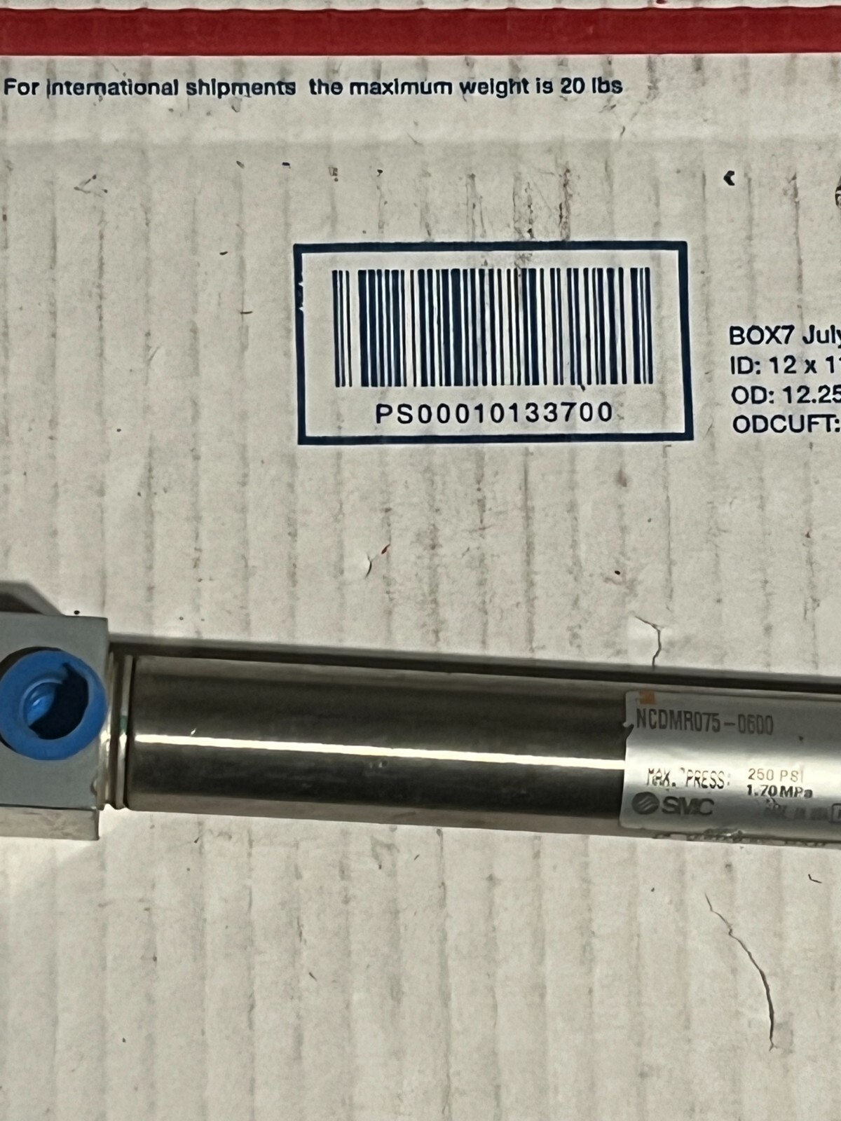 smc ncdmr075-0600 nos no packaging