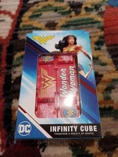 NIB DC Comics Wonder Woman Infinity Cube Fidget Toy Anxiety Stress WB New Red