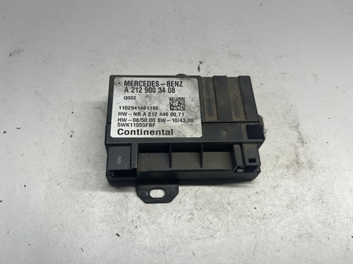 MERCEDES-BENZ E W212 2011 Kraftstoff Pumpe Steuereinheit A2129003408