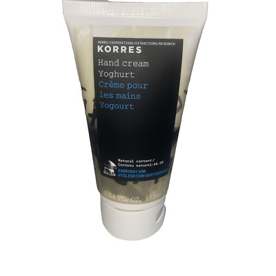 Korres YOGHURT 2.54 oz Hand Cream