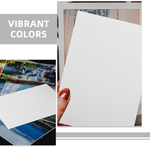 100 Sheets Printer Paper Photo Printing Photographic 6 Inch Glossy - Picture 7 of 12