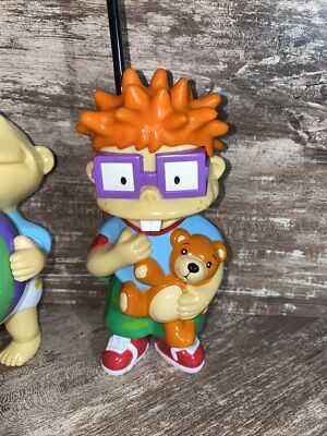Viacom Vintage 1998 RUGRATS Walkie Talkies Chuckie & Tommy