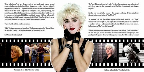 MADONNA WHO'S THAT GIRL WHITE HEAT RARE IFC 45TRS OST MOVIE SINGLE WITH POSTER - Picture 11 of 12