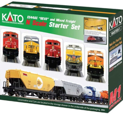 新品 KATO Euro City Kato ~ N Scale ~ ACS-64 Amtrak 627 Electric SIEMENS CITY SPRINTER