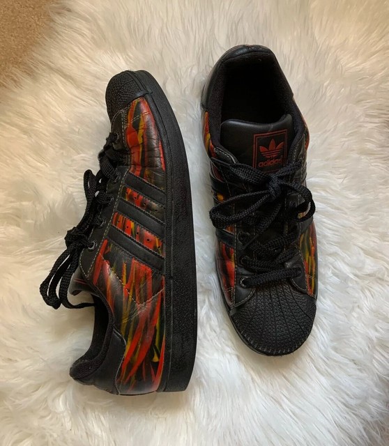 black red yellow adidas