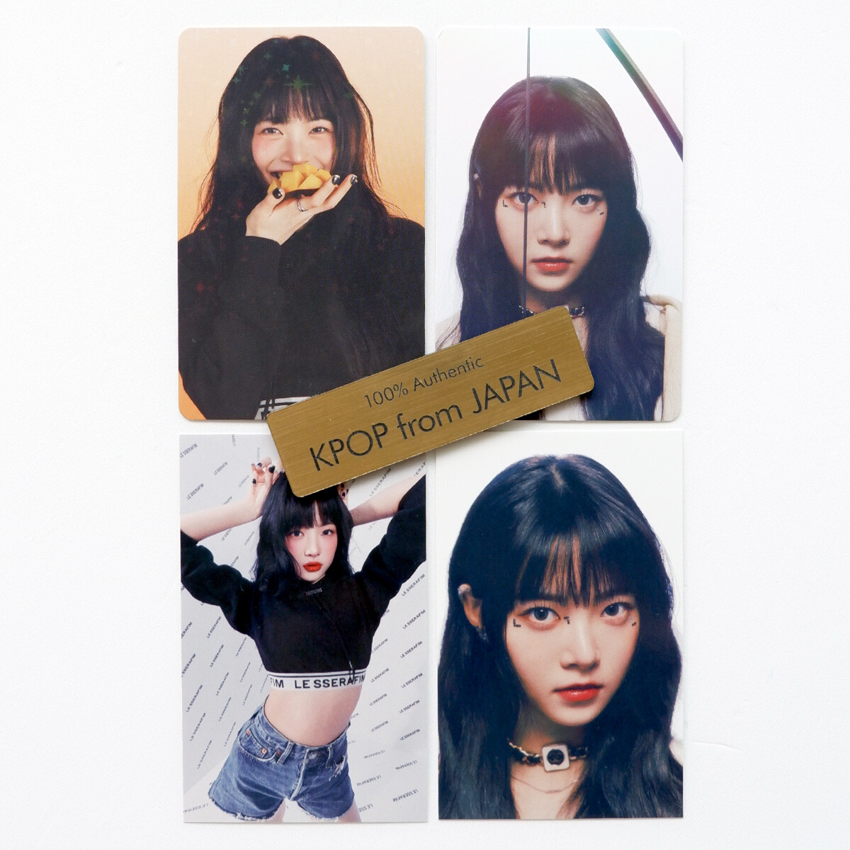 EUNCHAE LE SSERAFIM UNFORGIVEN POB Photocard weverse Universal