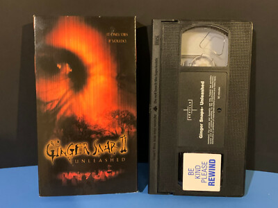 VHS Ginger Snaps II 2 : Unleashed (Seville, 2003) Horror RARE Alternate Cover