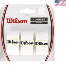 Pack of 3 Wilson Pro Overgrips - Tapered Design for Easy Racket Customization
