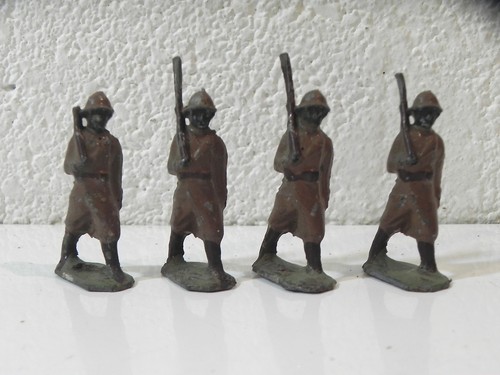Soldats de plomb - FIGURINE EN PLOMB CREUX SOLDAT FRANCAIS 14-18 pas