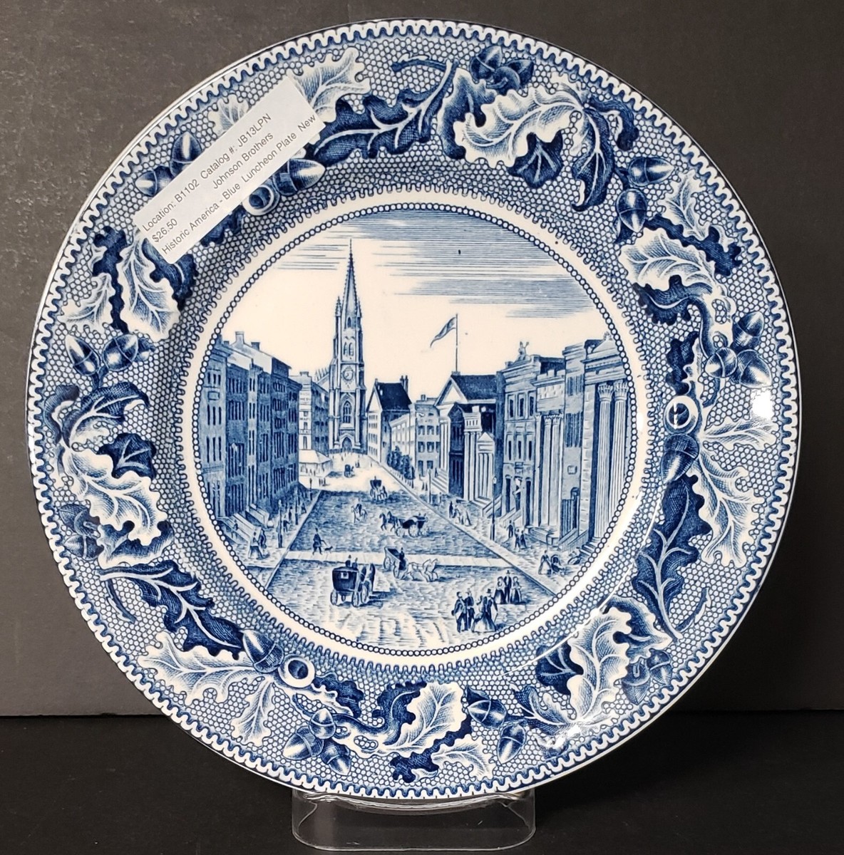 Johnson Bros Historic America Luncheon Plate(s) | eBay