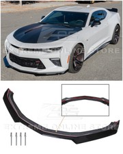 For 16-up Camaro Ss Zl1 Refresh Painted Glossy Black Front Bumper Lip Splitter For 16-up Camaro Ss Zl1 Refresh Painted Glossy Black Front Bumper Lip Splitter