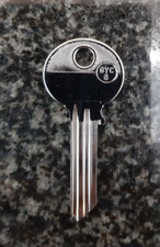 Yale metal head silver key blank GYC6