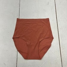 Chantelle Orange High-Waisted Cheeky Underwear Women's One Size NEW
