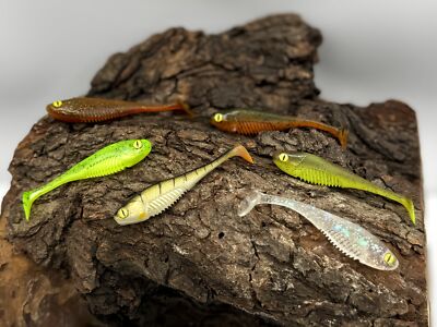 Balzer Shirasu Street Köder Punker Serie 6 Farben 9cm Streetfishing Gummifisch