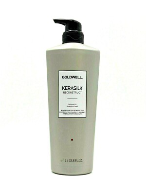 Goldwell Kerasilk Reconstruct Shampoo/Brilliant Color Protection 33.8 oz (NEW)