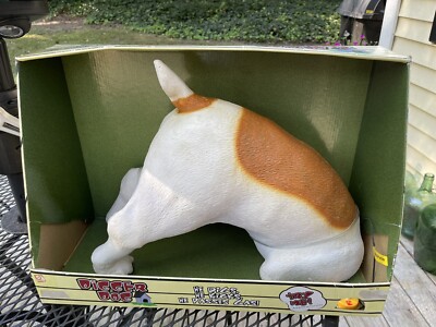VTG Gemmy Digger Dog Farting Barking Motion Activiated Gag Gift 2005 New In Box