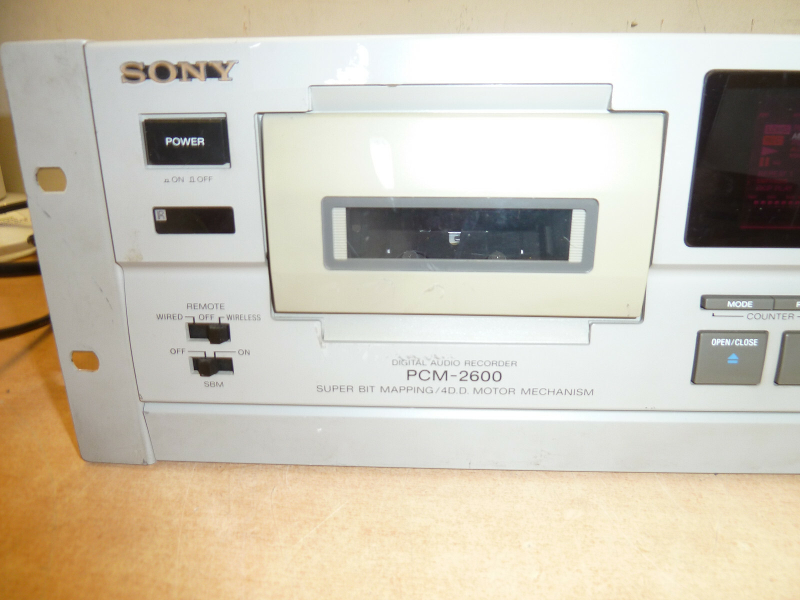 SONY PCM2600 HighEnd Professional DATRecorder eBay