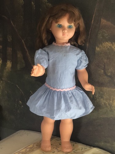 Ancienne Poupée Bella 40 Cm, En Bisque Et Composite, Fabrication Française, Fille