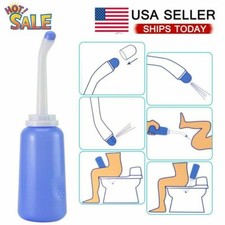 500ML Portable Bidet Handheld Travel Personal Toilet Spray Water Washer Bottle