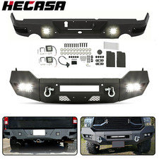 Black Steel Front Rear Bumper W Fog Lights For Dodge Ram 1500 2009-2023