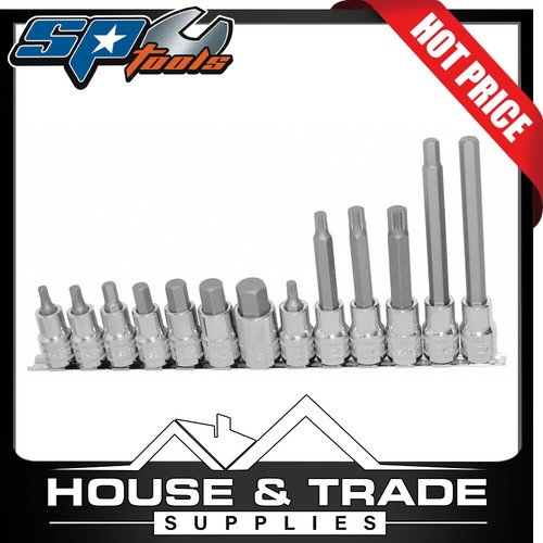 SP Tools Socket Rail Set 13 Piece 1/2