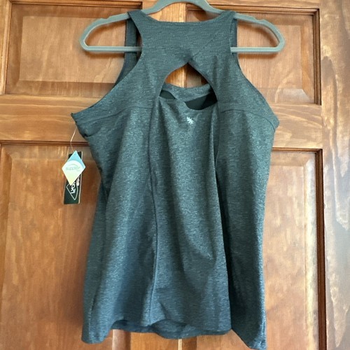 NEW Athleta Conscious Crop Sports Bra Womens 2X Gray Athleisure Yoga - Picture 4 of 8