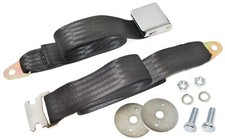1966 1967 1968 1969 1970 Ford Bronco Black Seat Belt Assy 47-3100-f 48-13840