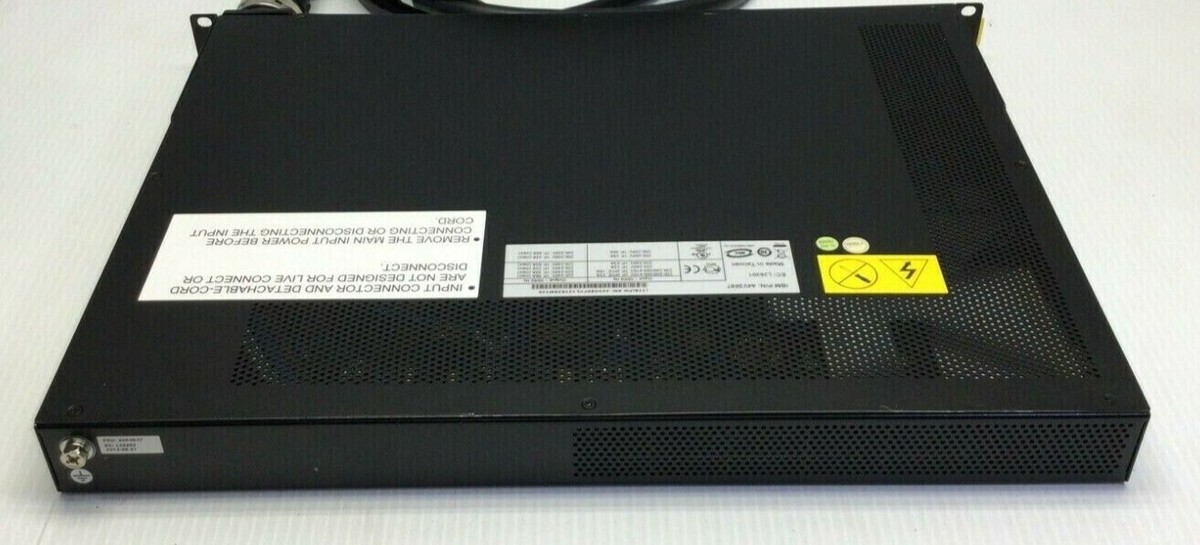 IBM 40K9637 44V3897 INTELLIGENT AC PDU POWER DISTRIBUTION IBM 40K9637 44V3897 INTELLIGENT AC PDU POWER DISTRIBUTION