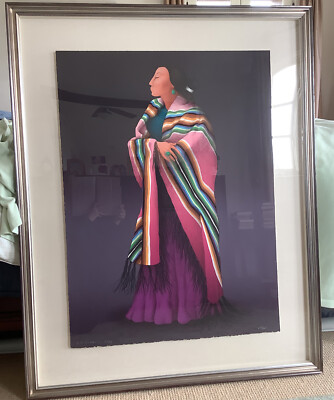Limited Edition R.C. Gorman  Dolly Nez  Serigraph 1988