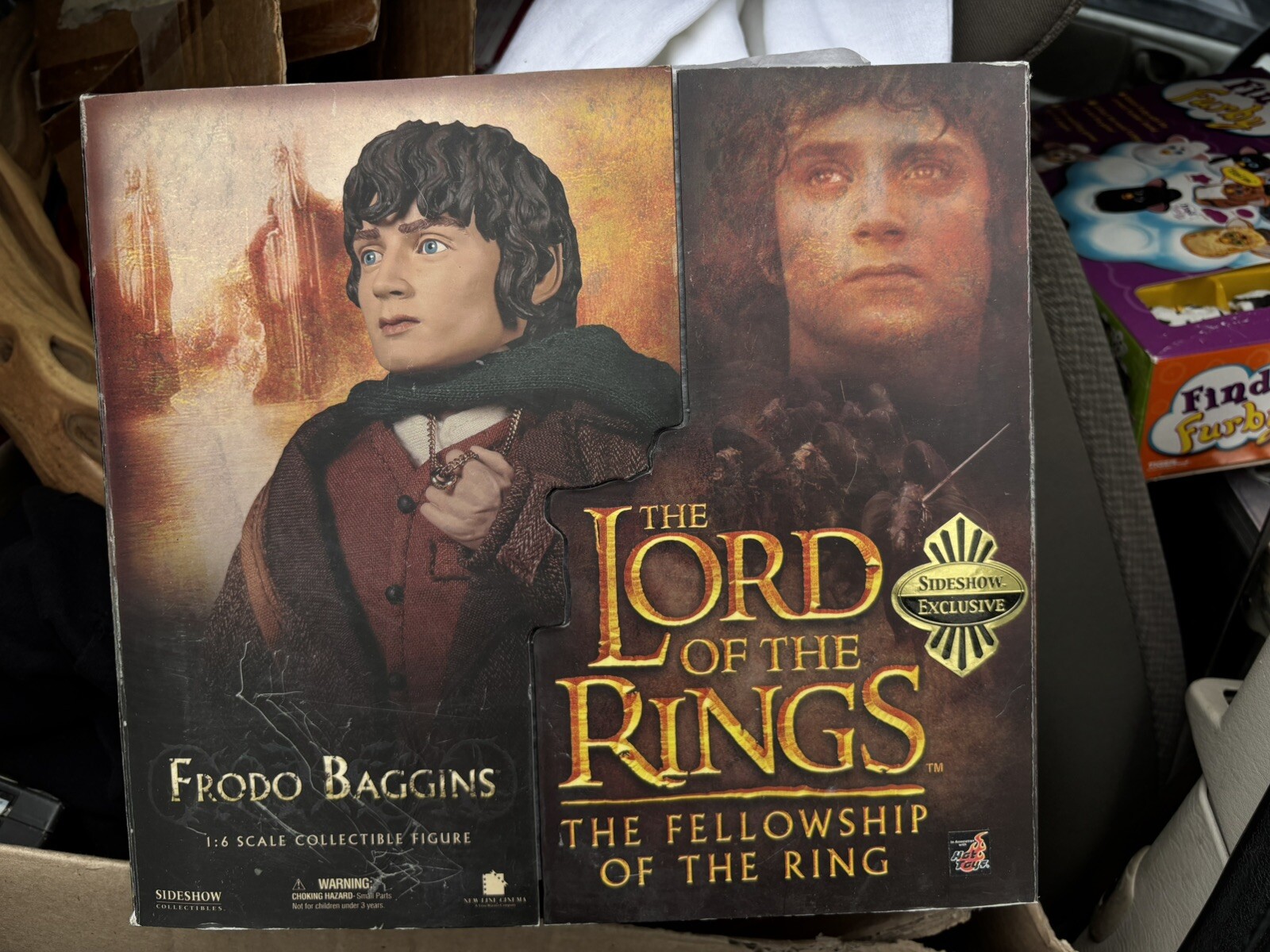 Hot Toys Sideshow Exclusive LOTR FOTR Frodo Baggins 1:6 scale Figure 9219 NEW