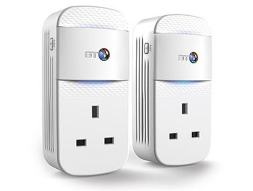 BT Mini Connector Kit Powerline Adapters - White - Photo 5/6