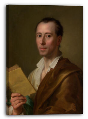 Kunstdruck Anton Raphael Mengs - Johann Joachim Winckelmann (1717-1768)