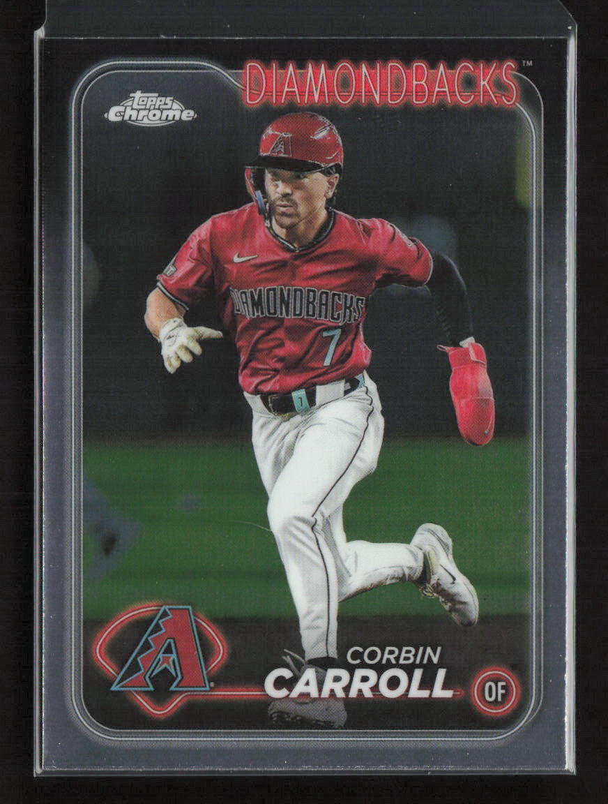2024 Topps Chrome Lids x Mitchell & Ness #45 Corbin Carroll